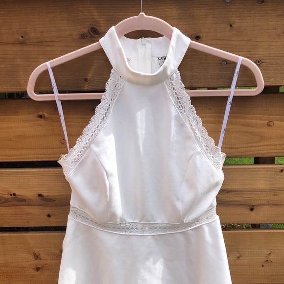 LULUS Reach Out my Hand white skater dress in size small - Picture 6 of 12